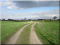 The footpath to Elvington in YO19 6AT