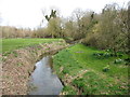 The infant River Stour at Kedington in CB9 7UL