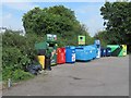 Village recycling point in RG23 7HE