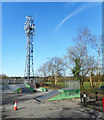 Mast at Longhill Park in RG12 9UE