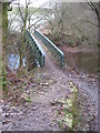 Footbridge over Rotten Calder Burn in G72 7TH