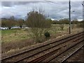 View from a Peterborough-London train - River Great Ouse at Offord in Offord D'Arcy and Offord Cluny