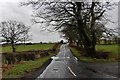 Minor junctions on the road to Formakin in PA7 5PA