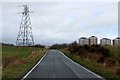 Electricity Transmission Line crossing Auchenbothie Road in PA14 6LD