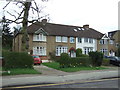 Houses on Shenley Road (B5378), Borehamwood in WD6 5RT