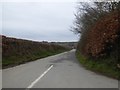 The road to Twitchen from Twitchen Cross in EX38 7HQ