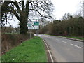 Shenley Lane (B5378) in AL2 1DW