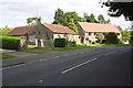 Buildings of St Trinian's Hall beside the B6271 in Easby