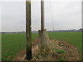Winterslow Triangulation Pillar but not quite where Ordnance Survey planted it in SP5 1PT