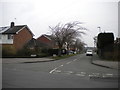 South end of Turner Rise, Oadby in LE2 5WF