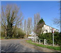 Approaching St John's Fen End in PE14 8LA