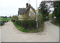 Junction of bridleways, Offley in SG5 3BT