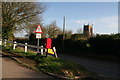 Northorpe Road junction, Halton Holegate  in Halton Holegate
