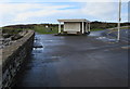 Public shelter near the seawall,  Porthcawl in CF36 3HU