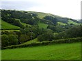 The Severn valley, taken from the road just W of Glan-y-nant in SY18 6PJ