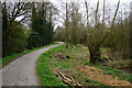 Cycle route in Arrow Valley Country Park in B98 7EU