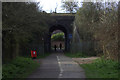 Railway underpass to Barry Avenue from Bure Park in OX26 3EH