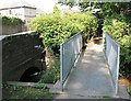 Modern footbridge, Fownhope in HR1 4NX