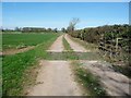 Disused cattle grid on the footpath to Syerscote Lane in B79 9ET