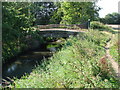 Bridge over the River Went, giving access to Moor Farm land. in WF9 1AY