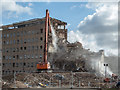 Demolition of Old QEII Hospital, Welwyn Garden City in AL7 4RU