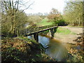 Footbridge over the River Bollin in WA14 3DD