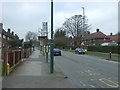 Bus stop on Aspley Lane in NG8 5NE