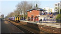 Urmston railway station in M41 9EF