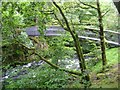 A new bridge above Skelwith Force in LA22 9HG