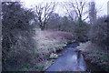 The River Arrow below Bordesley Bridge in B97 6EJ