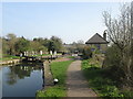 Lock 71 near Abbots Langley in Gade Valley Ward