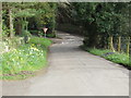 Junction of roads in Sandhoe in Sandhoe