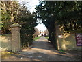 Driveway to Ingatestone Hall in CM4 9NT