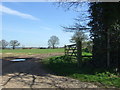 Field entrance off Pipe Wood Lane in WS15 3RJ