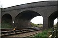Railway bridge at Firsby in Firsby