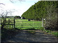Field entrance off Gorse Lane in WS13 8SU