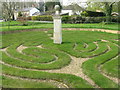Hilton Turf Maze and Sparrow's Monument in PE28 9NH