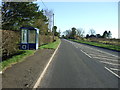 Bus stop and shelter on the A513, Comberford in B79 9BD
