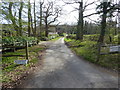Entrance drive to Broxham House in TN8 6LR