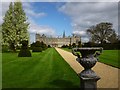 The South Garden of Burghley House near Stamford in Lincolnshire in St. Martin's Without