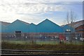 Industry by the railway line in M19 2RA