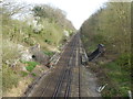One railway passes under another in TN8 6LJ