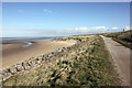 The path alongside Leasowe Bay in CH46 2RH