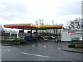 Service station on Glasgow Road, Kilsyth in Kilsyth