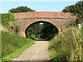 Road bridge over the cycle track in PO38 3NA
