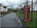 Telephone box on Coneypark Crescent, Banknock in FK4 1TT