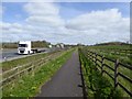 Cycleway beside the M5 in EX15 3FH