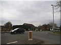 Roundabout on Spa Road, Witham in CM8 2YG