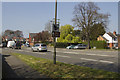 The junction of Osmaston Park Road and Sinfin Lane in DE23 8WN
