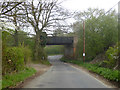 Old railway bridge, Stebbing Road, Felsted in CM6 3LH